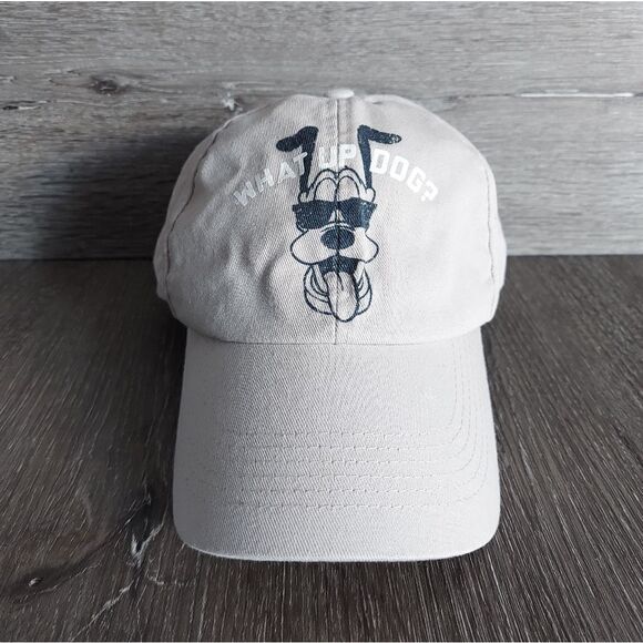New Disney Parks - "WHAT UP DOGS?" Pluto Hat - Picture 1 of 8